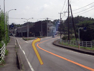 都農町分かれ目